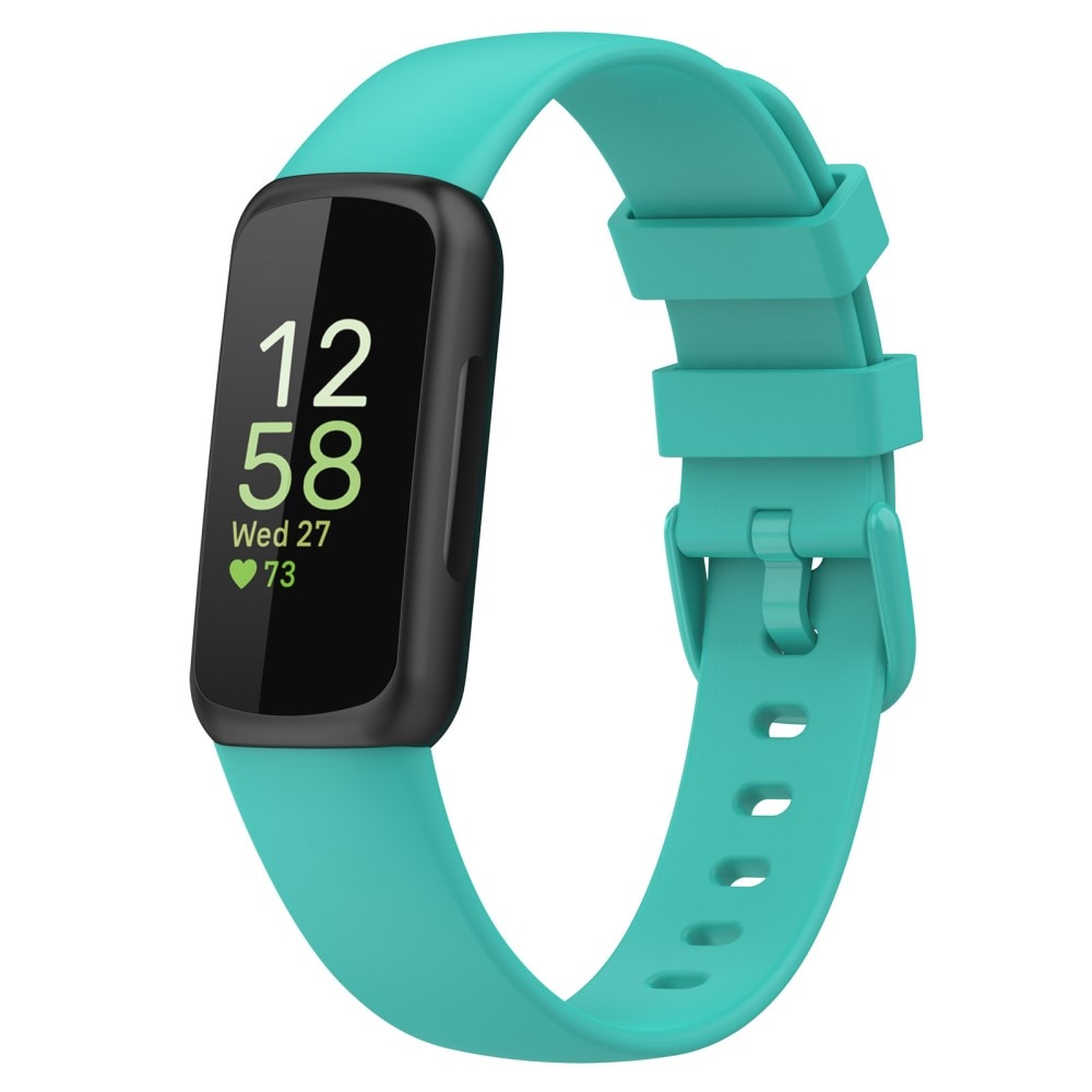 Cinturino in silicone per (Small) Fitbit Inspire 3, blu