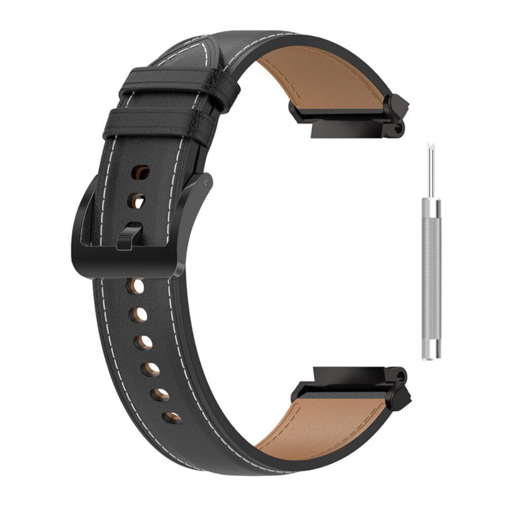 Cinturino in pelle   Nero