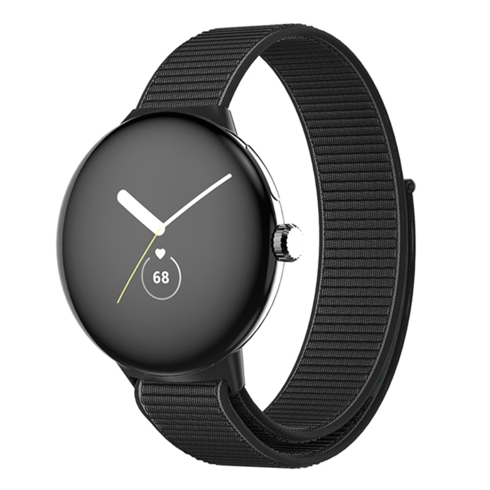 Cinturino in nylon Google Pixel Watch nero