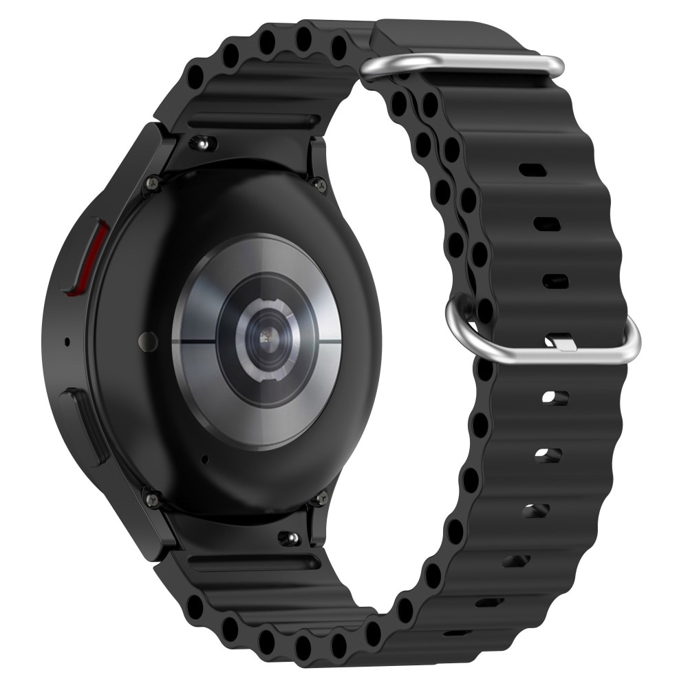 Full Fit Cinturino in silicone Resistente Samsung Galaxy Watch 5 40/44mm nero