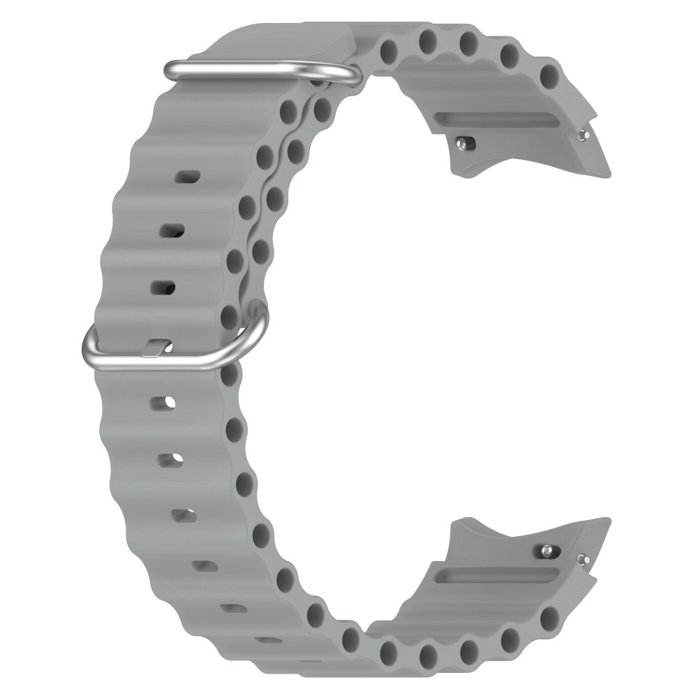 Full Fit Cinturino in silicone Resistente Samsung Galaxy Watch 4 40mm, grigio
