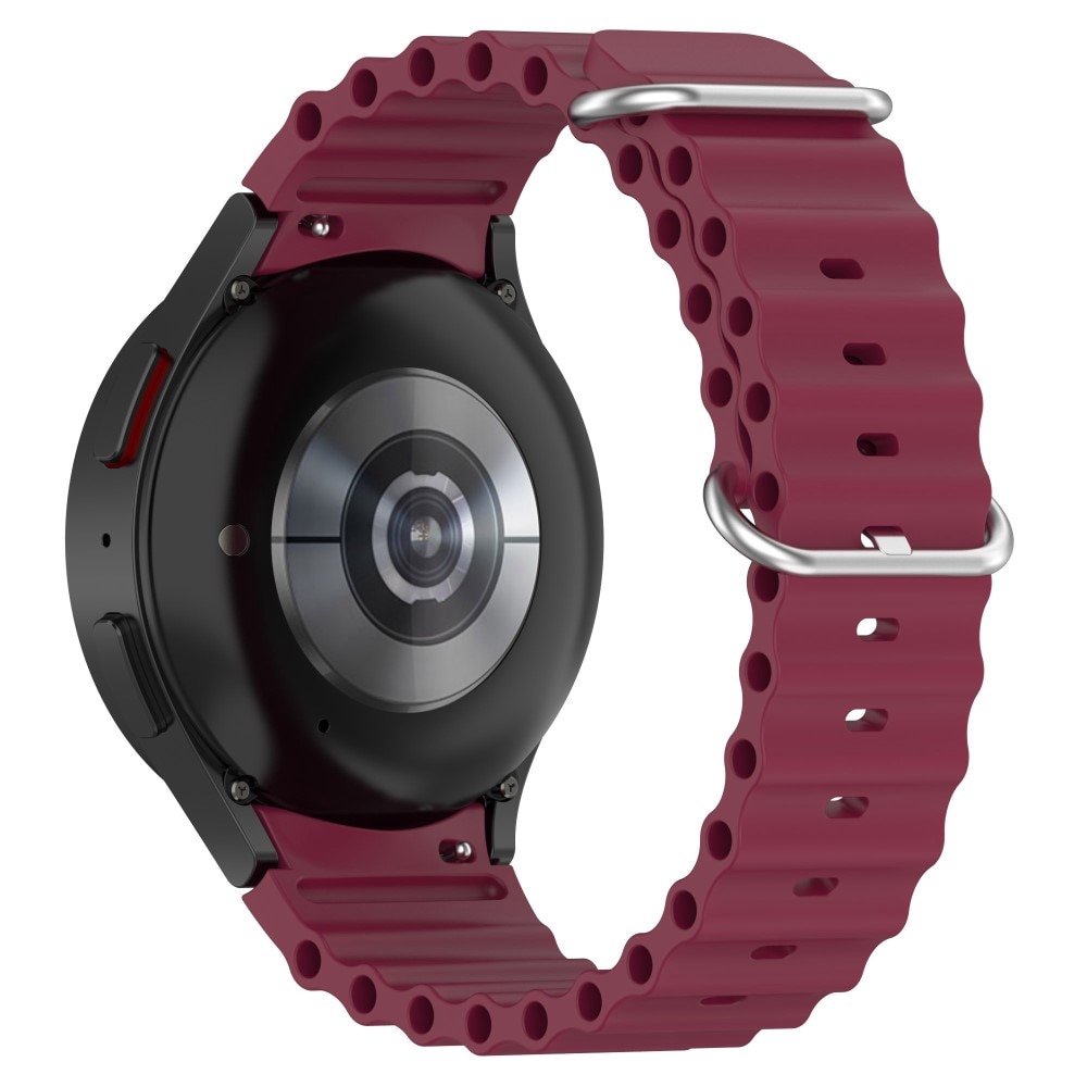 Full Fit Cinturino in silicone Resistente Samsung Galaxy Watch 6 44mm, viola