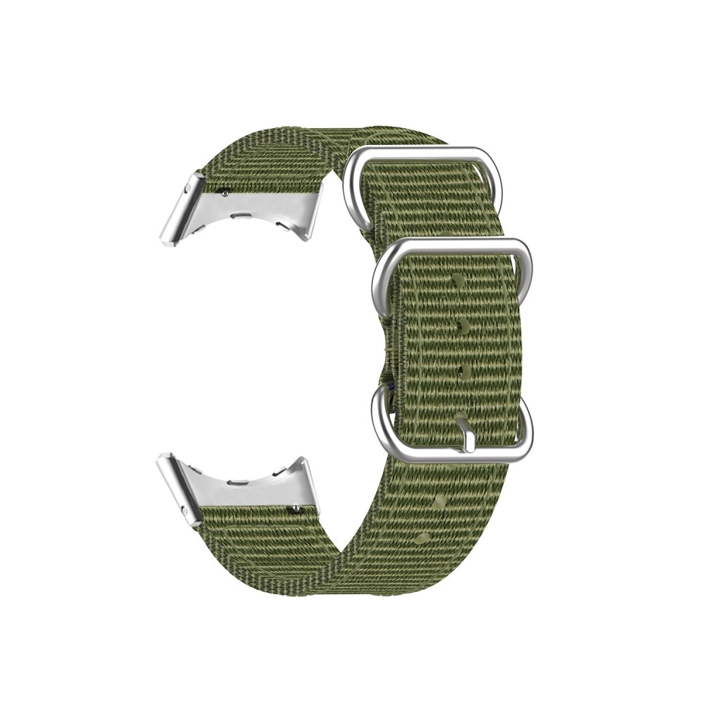 Cinturino in tessuto militare Google Pixel Watch verde