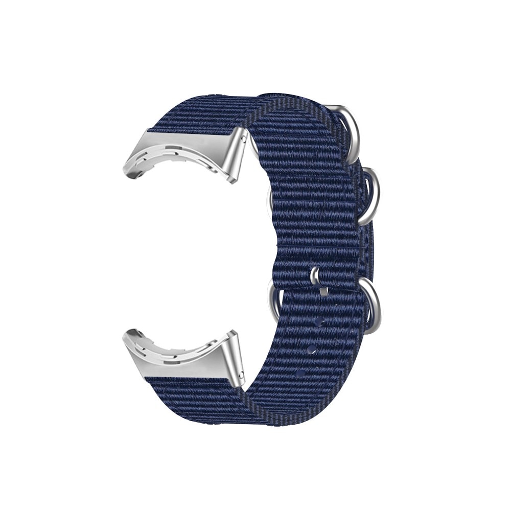 Cinturino in tessuto militare Google Pixel Watch blu