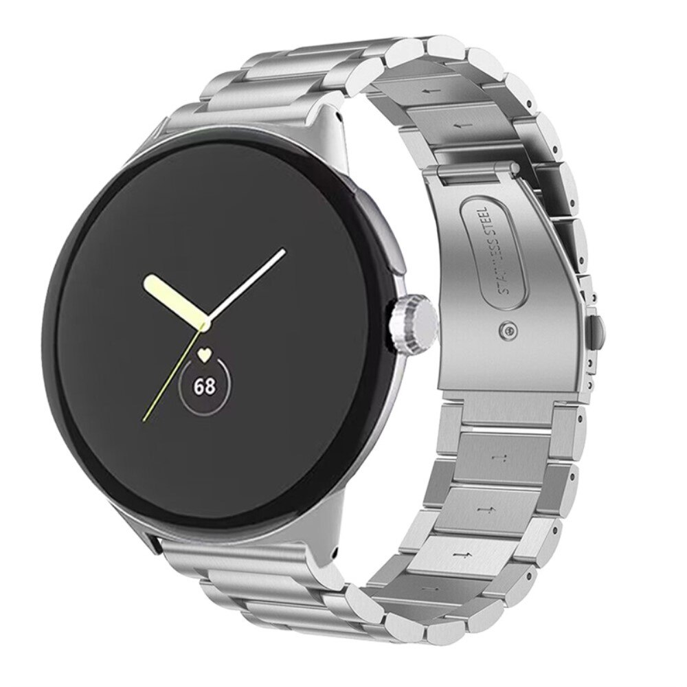 Cinturino in metallo Google Pixel Watch 2 d'argento