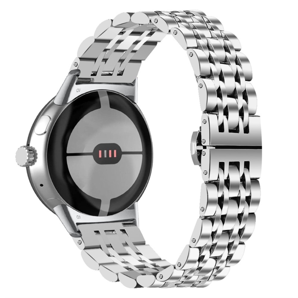 Cinturino in metallo Business Google Pixel Watch 2 d'argento