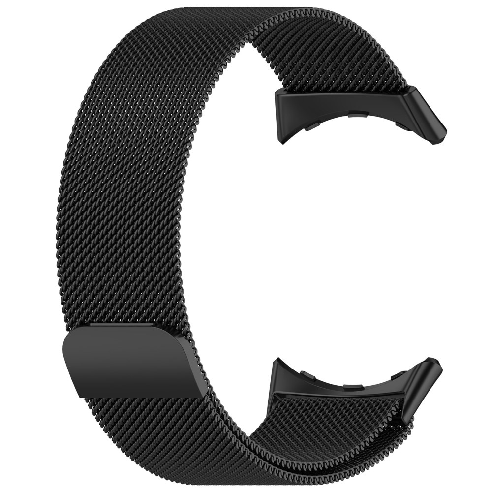 Cinturino in maglia milanese per Google Pixel Watch, nero