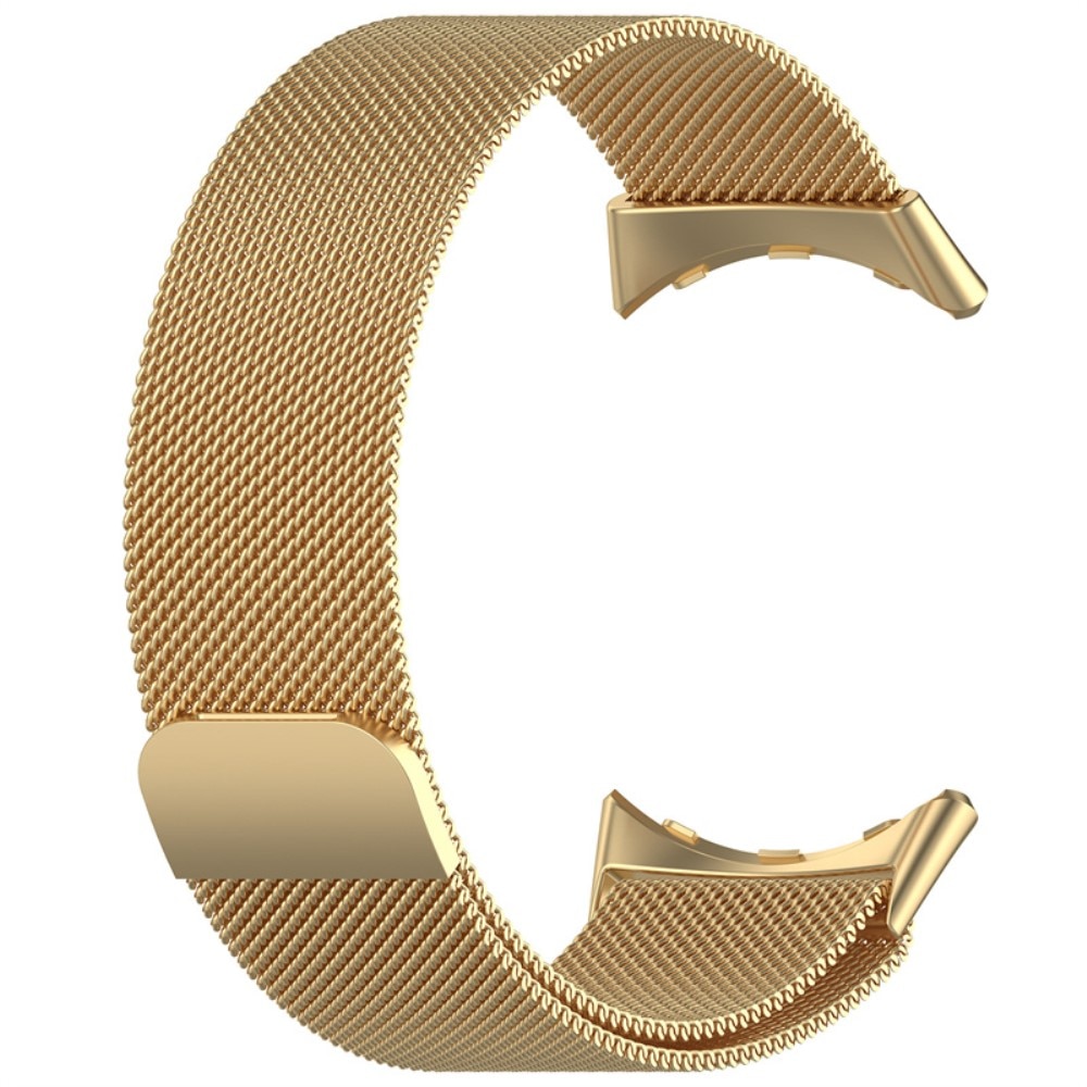 Cinturino in maglia milanese per Google Pixel Watch, oro