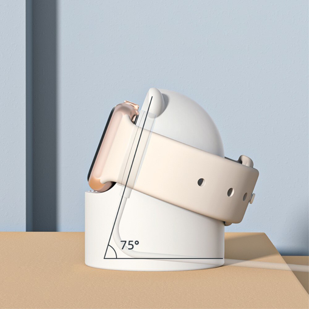 Supporto di Ricarica Apple Watch, orso polare bianco