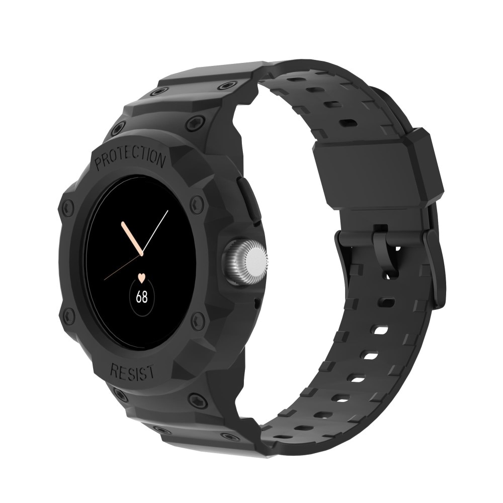 Cinturino con cover Avventura Google Pixel Watch 2 nero