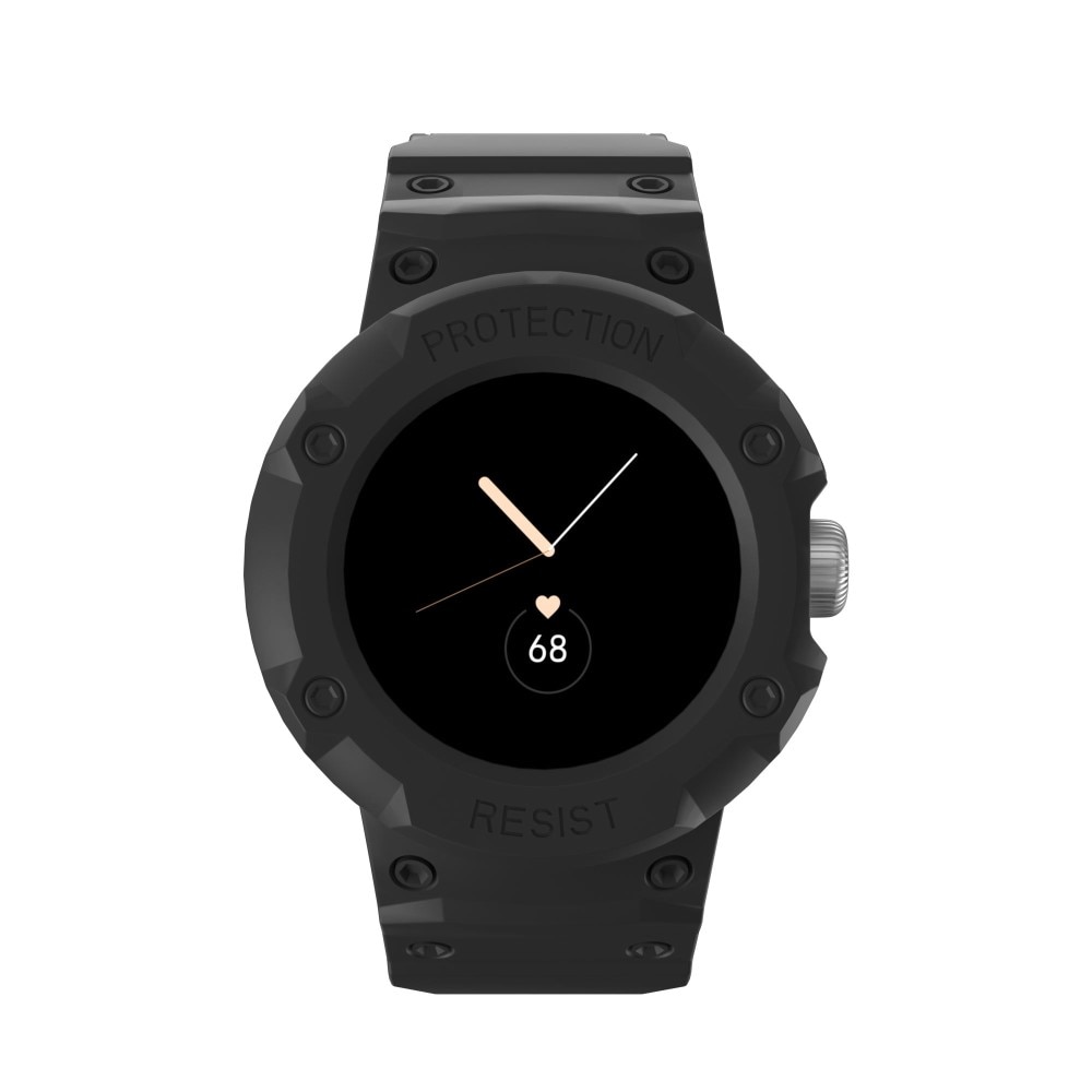 Cinturino con cover Avventura Google Pixel Watch nero