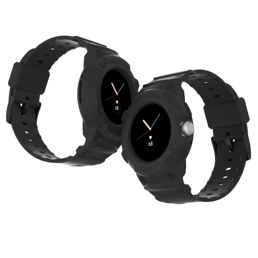 Cinturino con cover Avventura Google Pixel Watch 2 nero