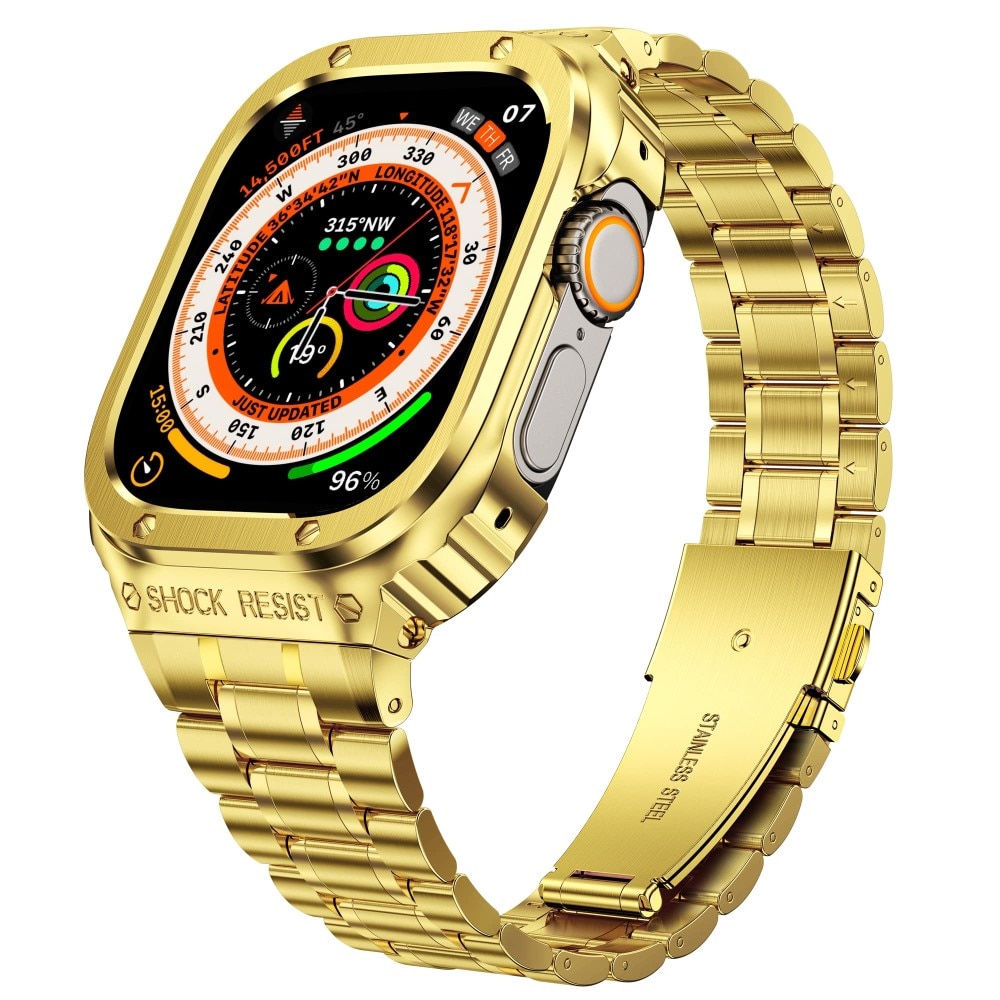 Cinturino Full Metal Apple Watch 44mm oro