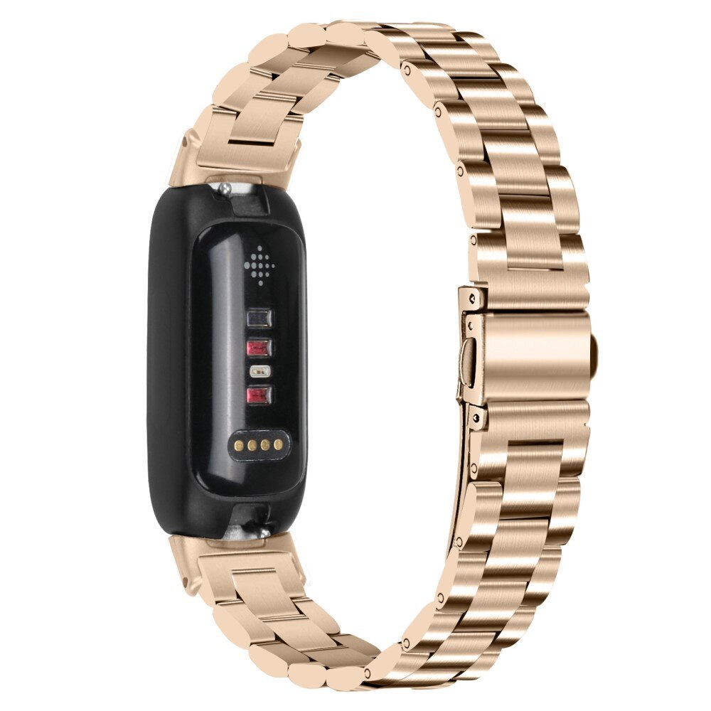 Cinturino in metallo Fitbit Inspire 3 champagne oro