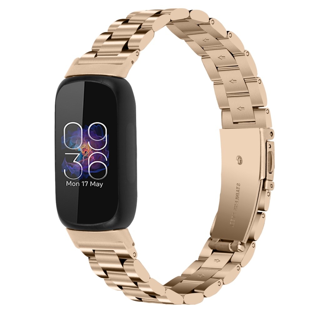 Cinturino in metallo Fitbit Inspire 3 champagne oro