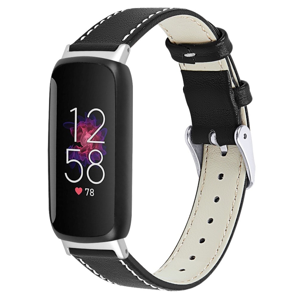 Cinturino in pelle Fitbit Inspire 3 nero