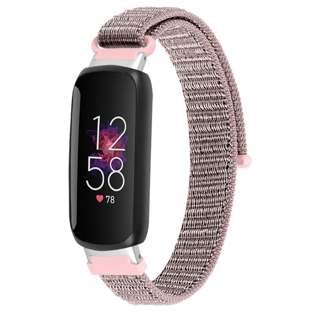 Cinturino in nylon Fitbit Inspire 3 rosa
