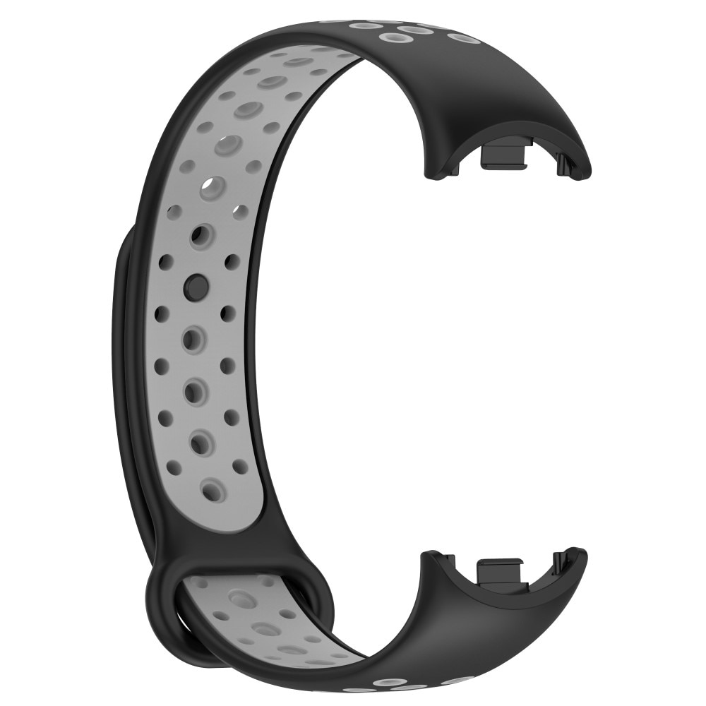 Cinturino Sport in Silicone Xiaomi Smart Band 8 grigio