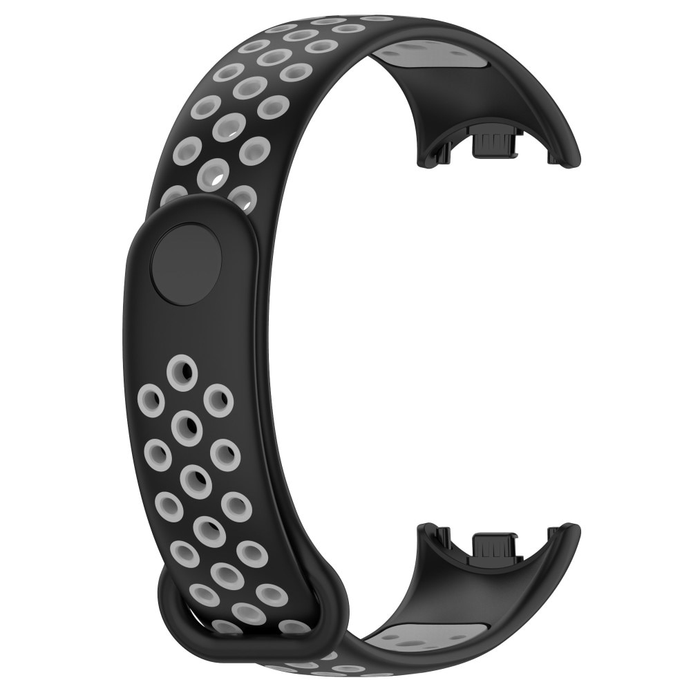 Cinturino Sport in Silicone Xiaomi Smart Band 8 grigio