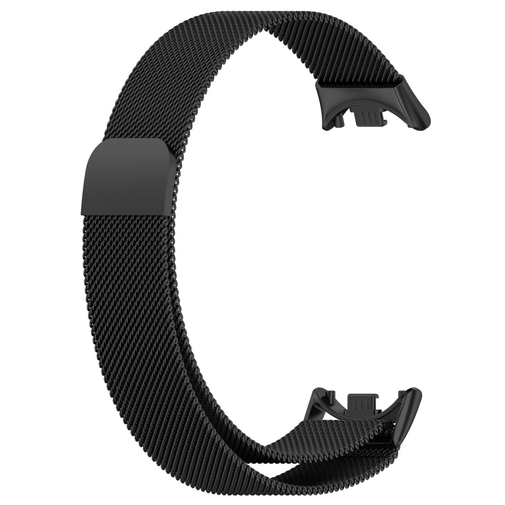 Cinturino in maglia milanese per Xiaomi Smart Band 8, nero
