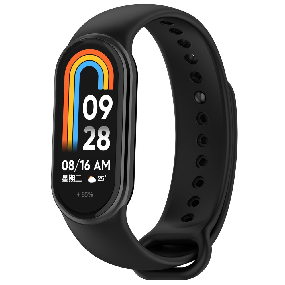 Cinturino in silicone Xiaomi Smart Band 8 nero