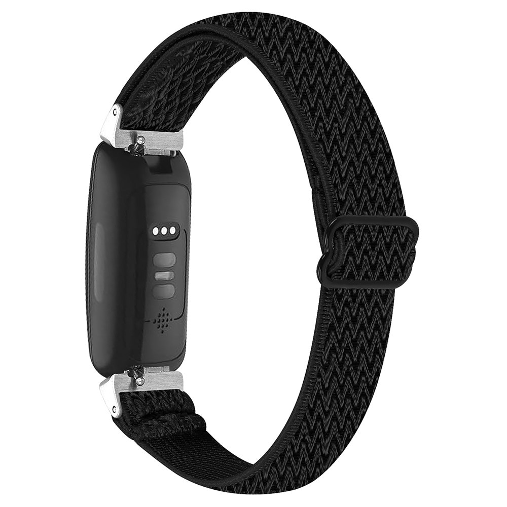 Cinturino intrecciato elastico in nylon Fitbit Inspire 3 nero