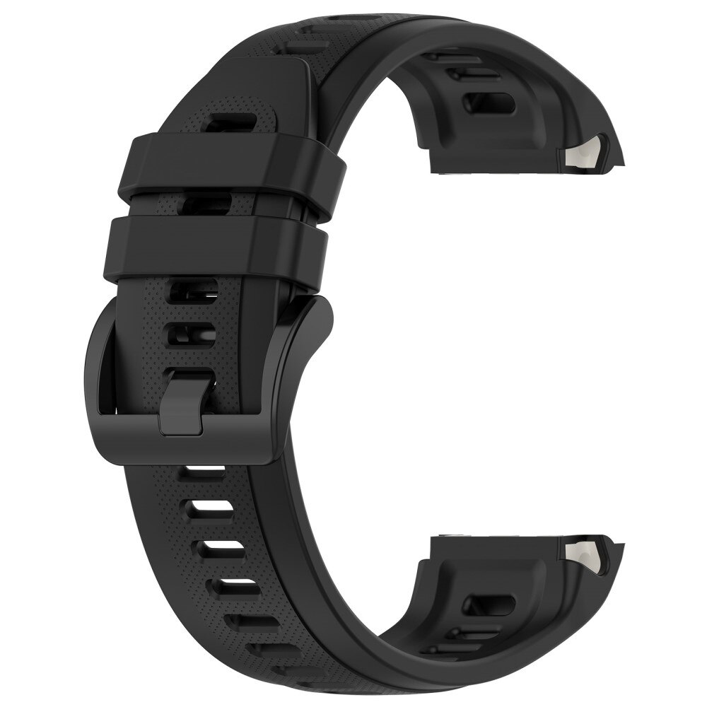 Cinturino in silicone per Garmin Approach S70 42mm, Nero