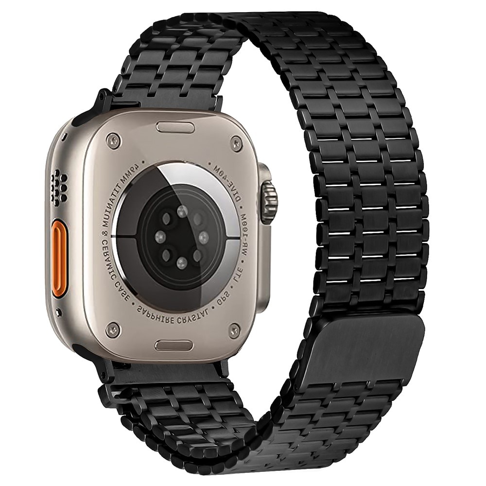 Cinturino Magnetic Business Apple Watch 45mm Series 8 nero