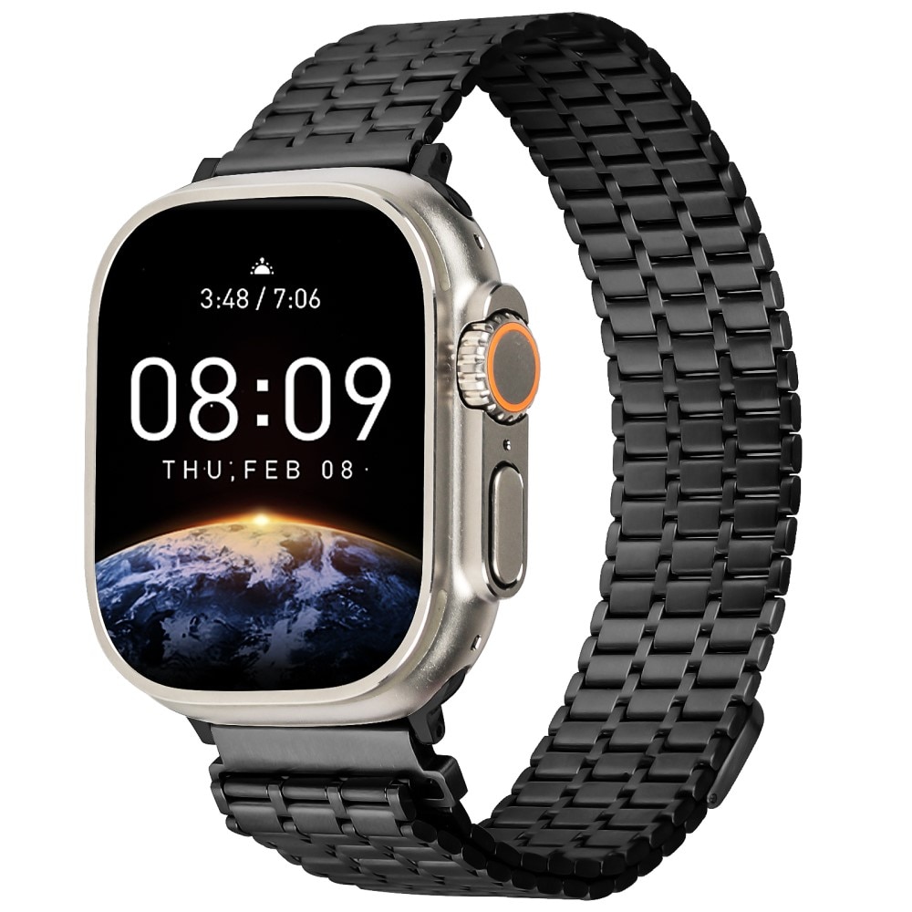 Cinturino Magnetic Business Apple Watch Ultra 2 49mm nero