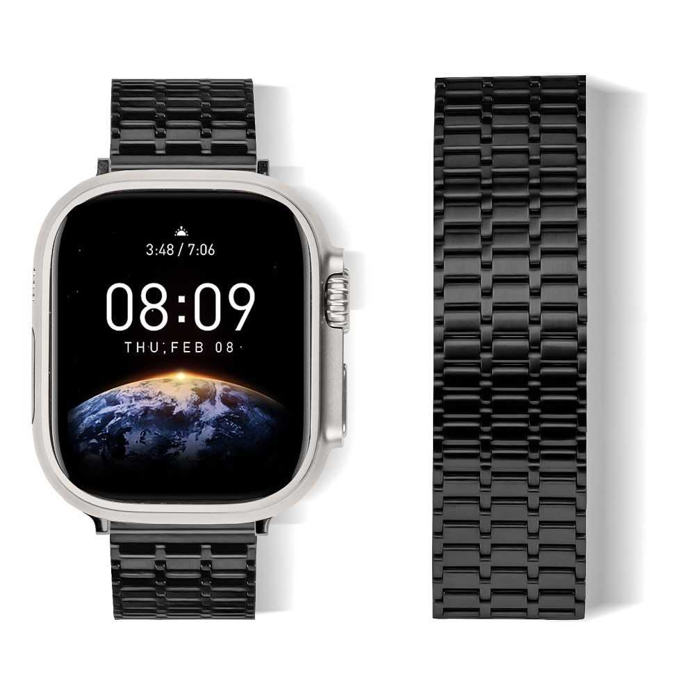Cinturino Magnetic Business Apple Watch SE 44mm nero