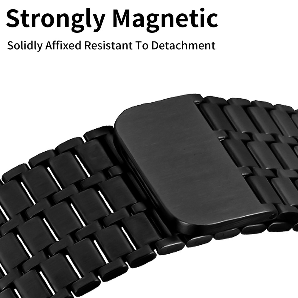 Cinturino Magnetic Business Apple Watch 45mm Series 8 nero