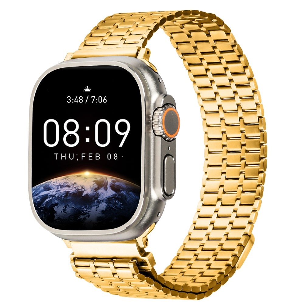 Cinturino Magnetic Business Apple Watch SE 44mm oro