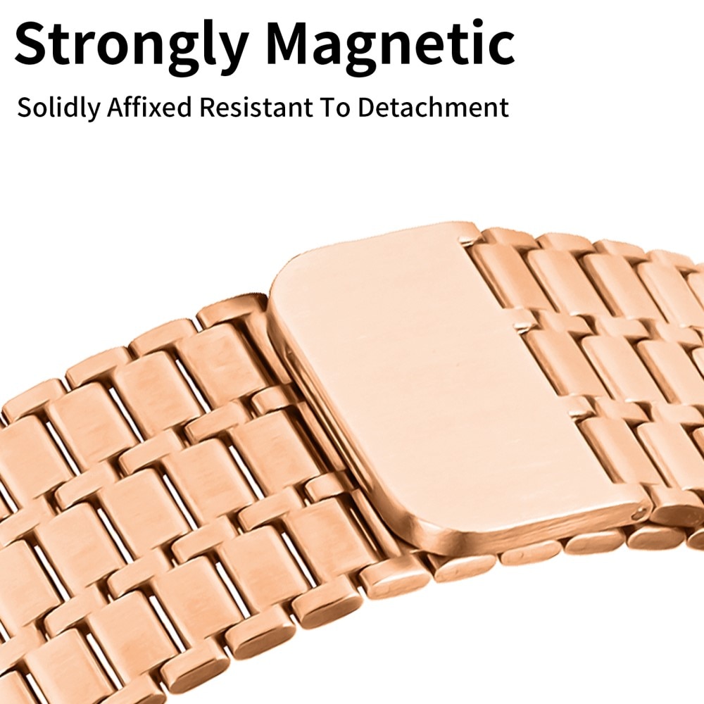 Cinturino Magnetic Business Apple Watch 45mm Series 7 oro rosa