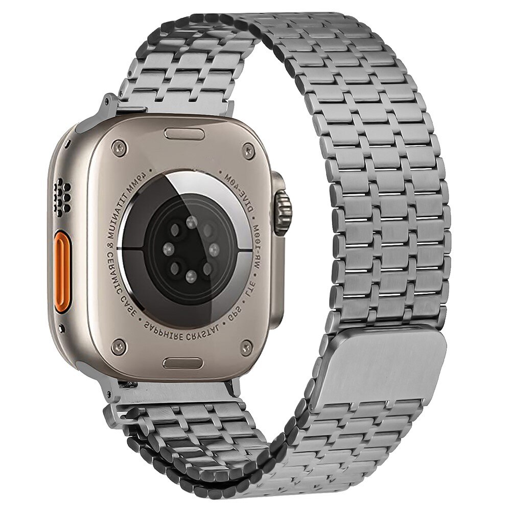 Cinturino Magnetic Business Apple Watch 41mm Series 9 grigio