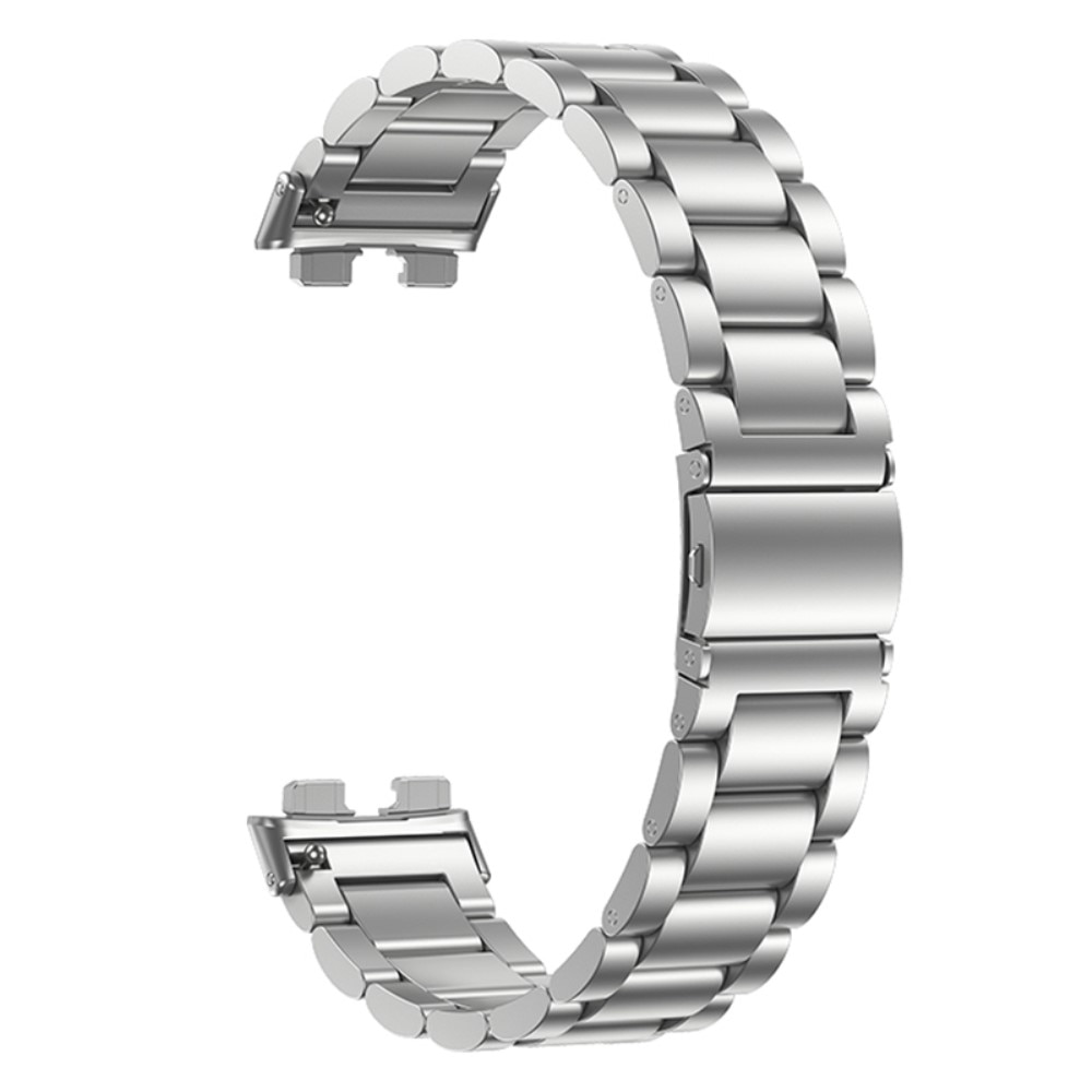 Cinturino in metallo Huawei Band 8 d'argento
