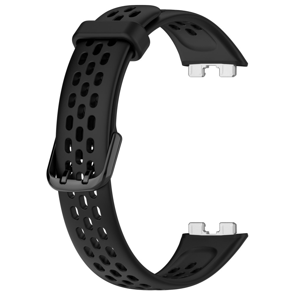 Cinturino Sport in Silicone Huawei Band 8 nero