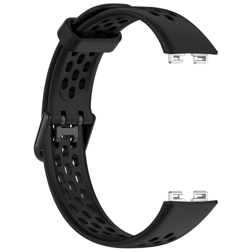 Cinturino Sport in Silicone Huawei Band 8 nero