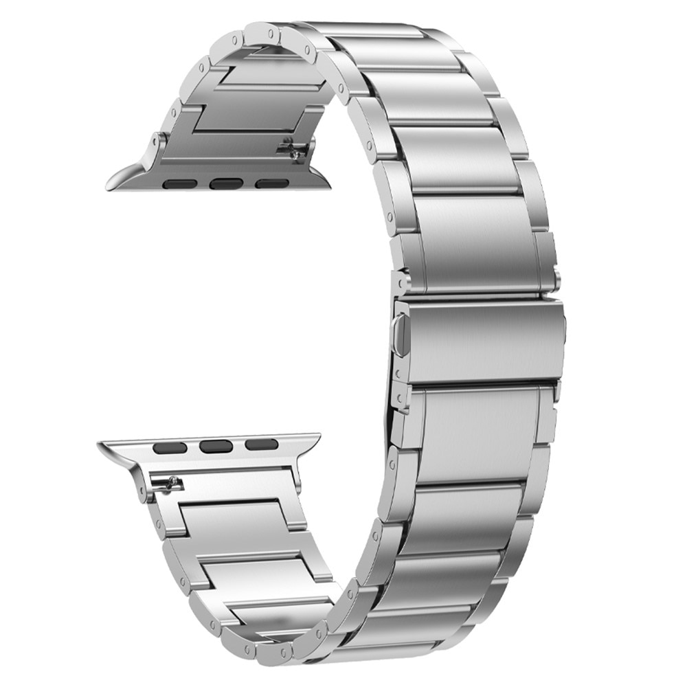 Cinturino in titanio Apple Watch 45mm Series 7 d'argento