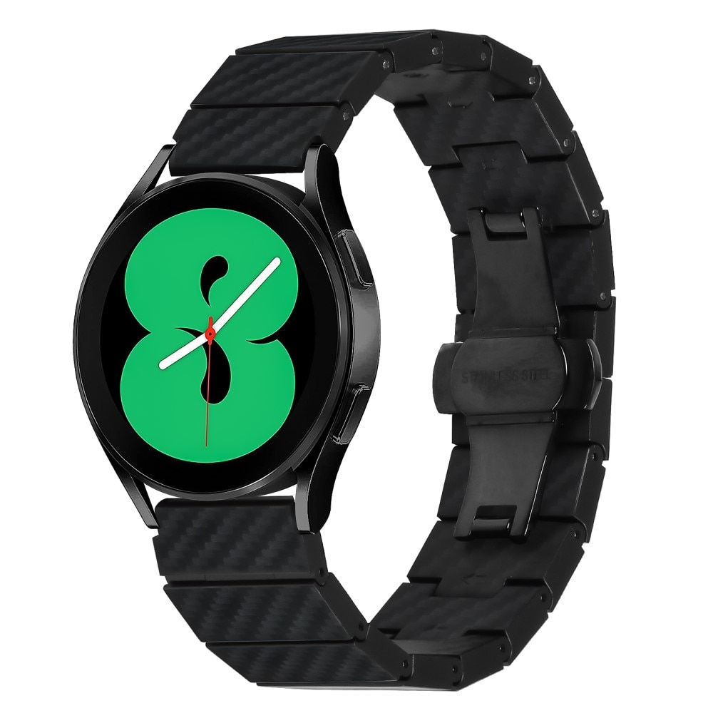 Bracciale a maglie Fibra di carbonio Samsung Galaxy Watch 6 44mm nero