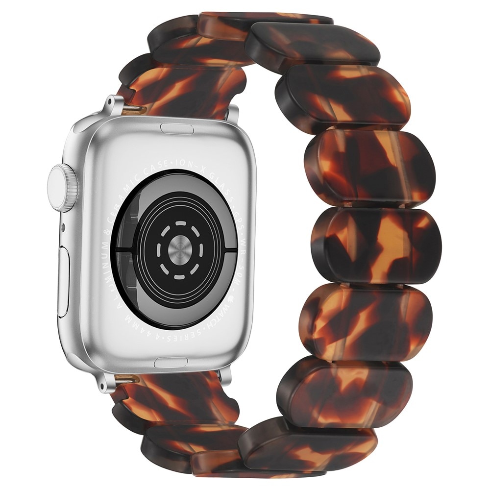 Cinturino in resina elastica Apple Watch 45mm Series 9, marrone