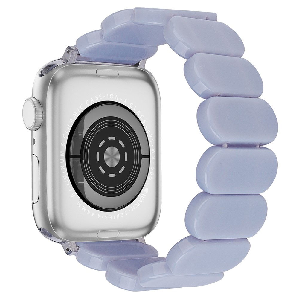 Cinturino in resina elastica Apple Watch 44mm, viola