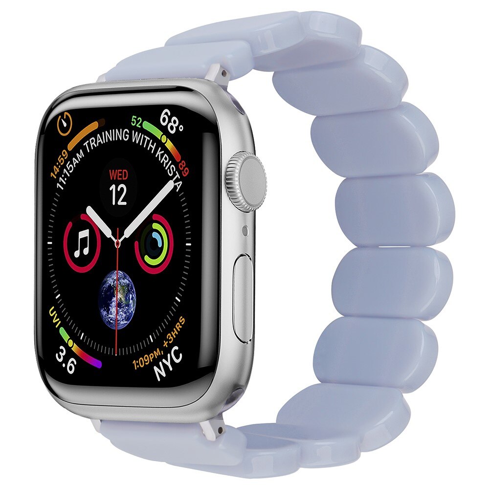 Cinturino in resina elastica Apple Watch 45mm Series 9, viola