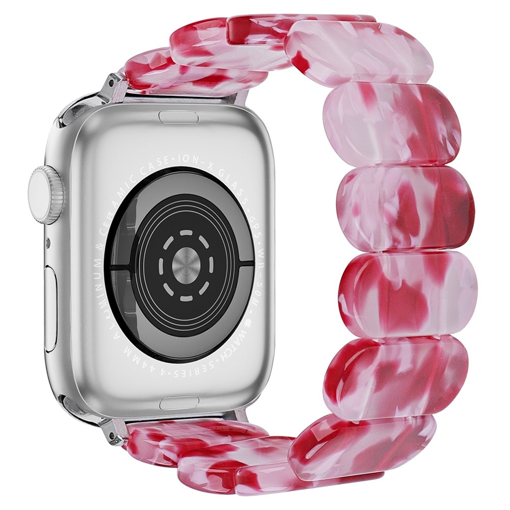 Cinturino in resina elastica Apple Watch 44mm, mix rosa