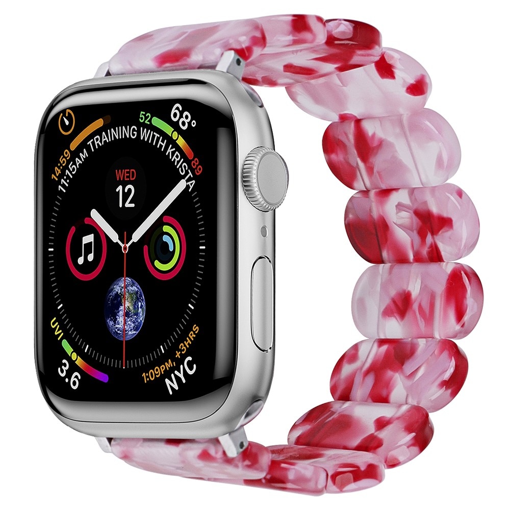 Cinturino in resina elastica Apple Watch SE 44mm, mix rosa