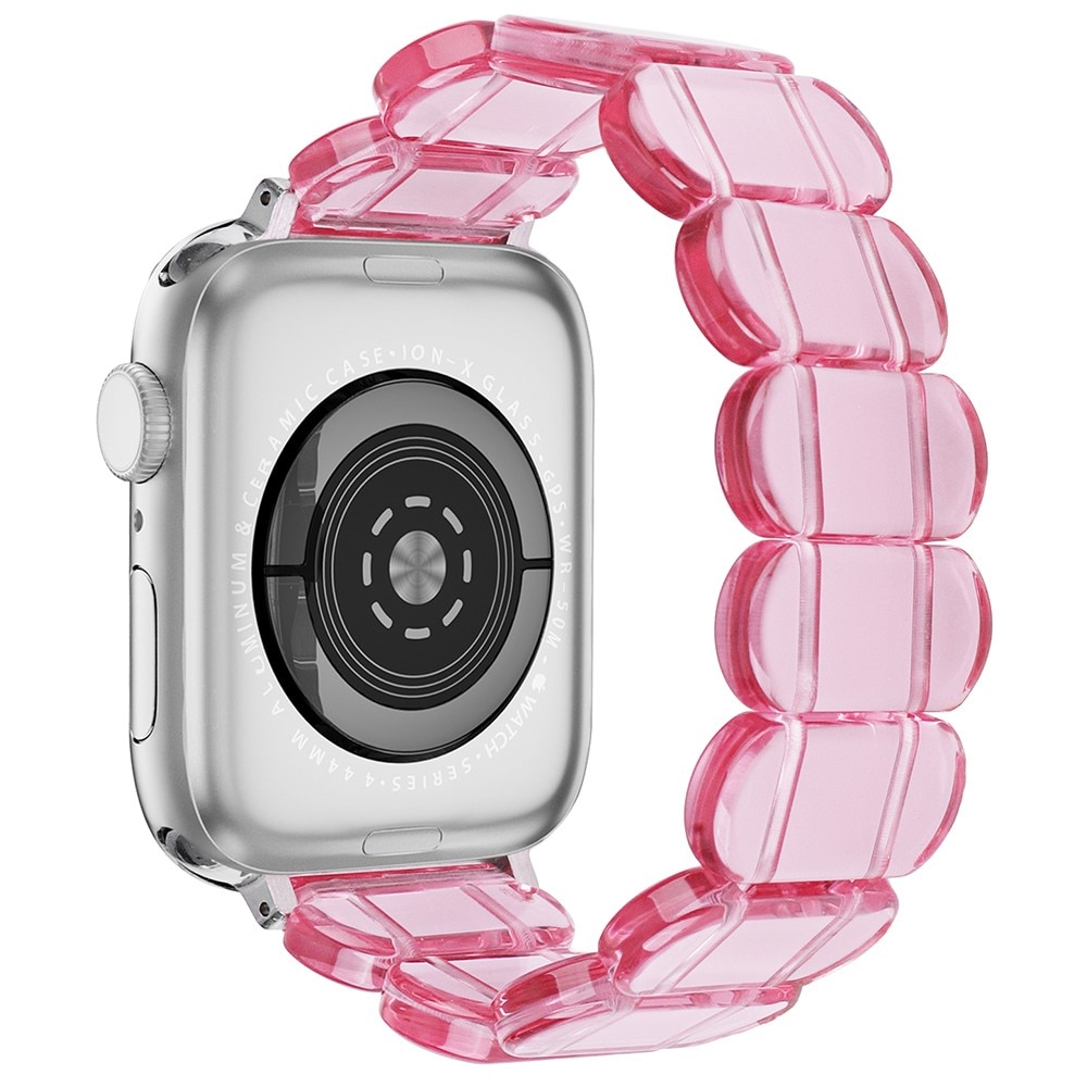 Cinturino in resina elastica Apple Watch 45mm Series 8, rosa