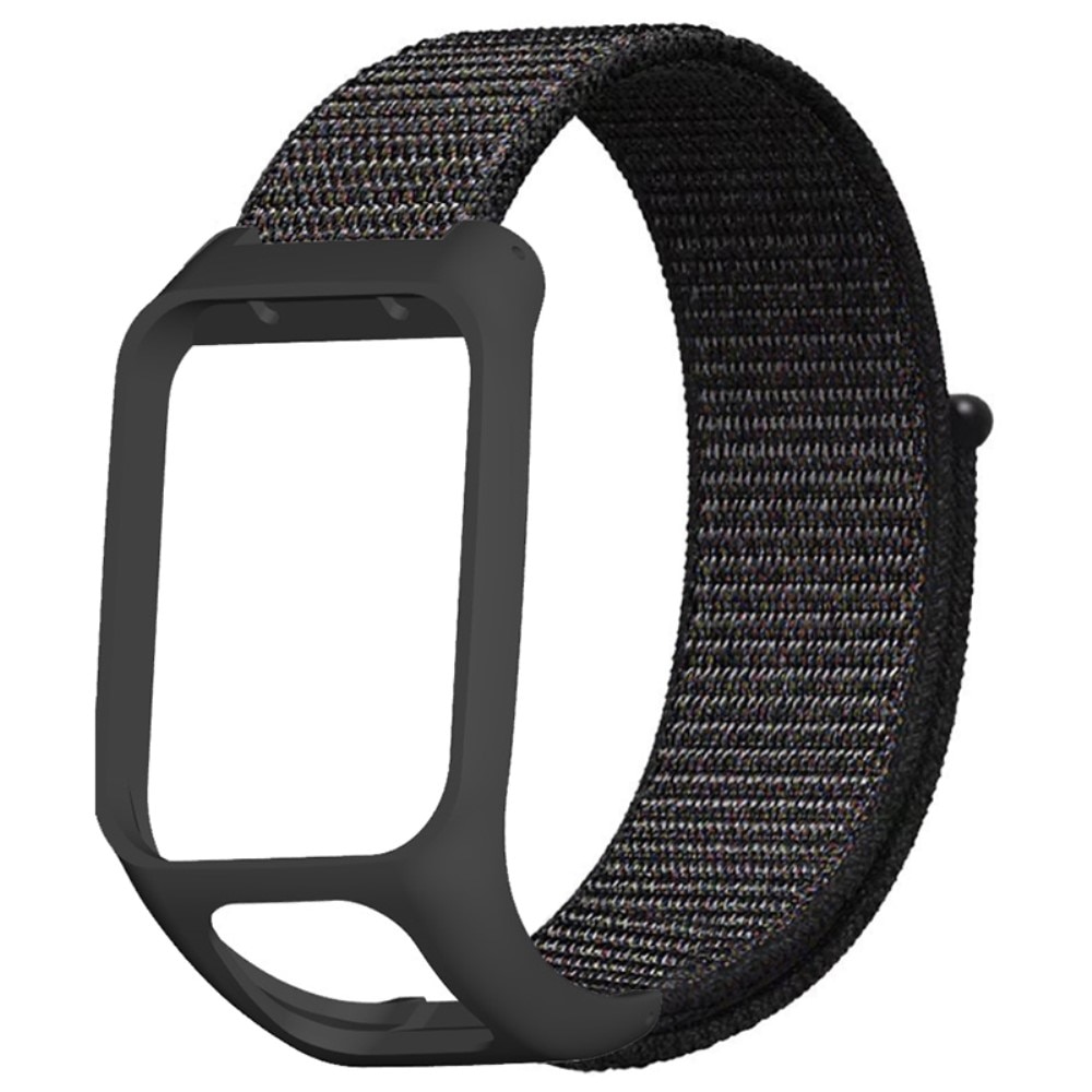 Cinturino in nylon TomTom Runner 3, nero