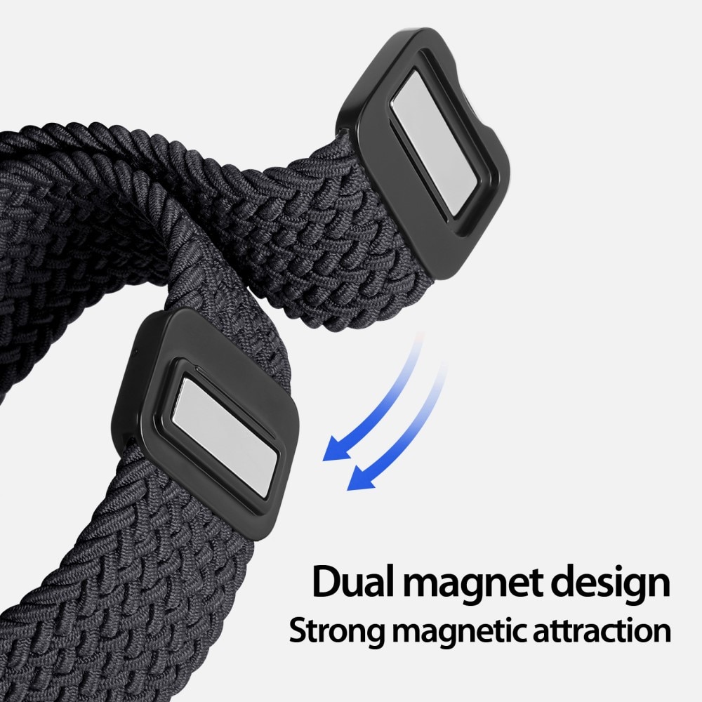 Cinturino in Nylon Woven Huawei Watch GT 4 46mm nero