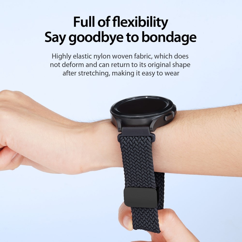 Cinturino in Nylon Woven Xiaomi Watch S3 nero