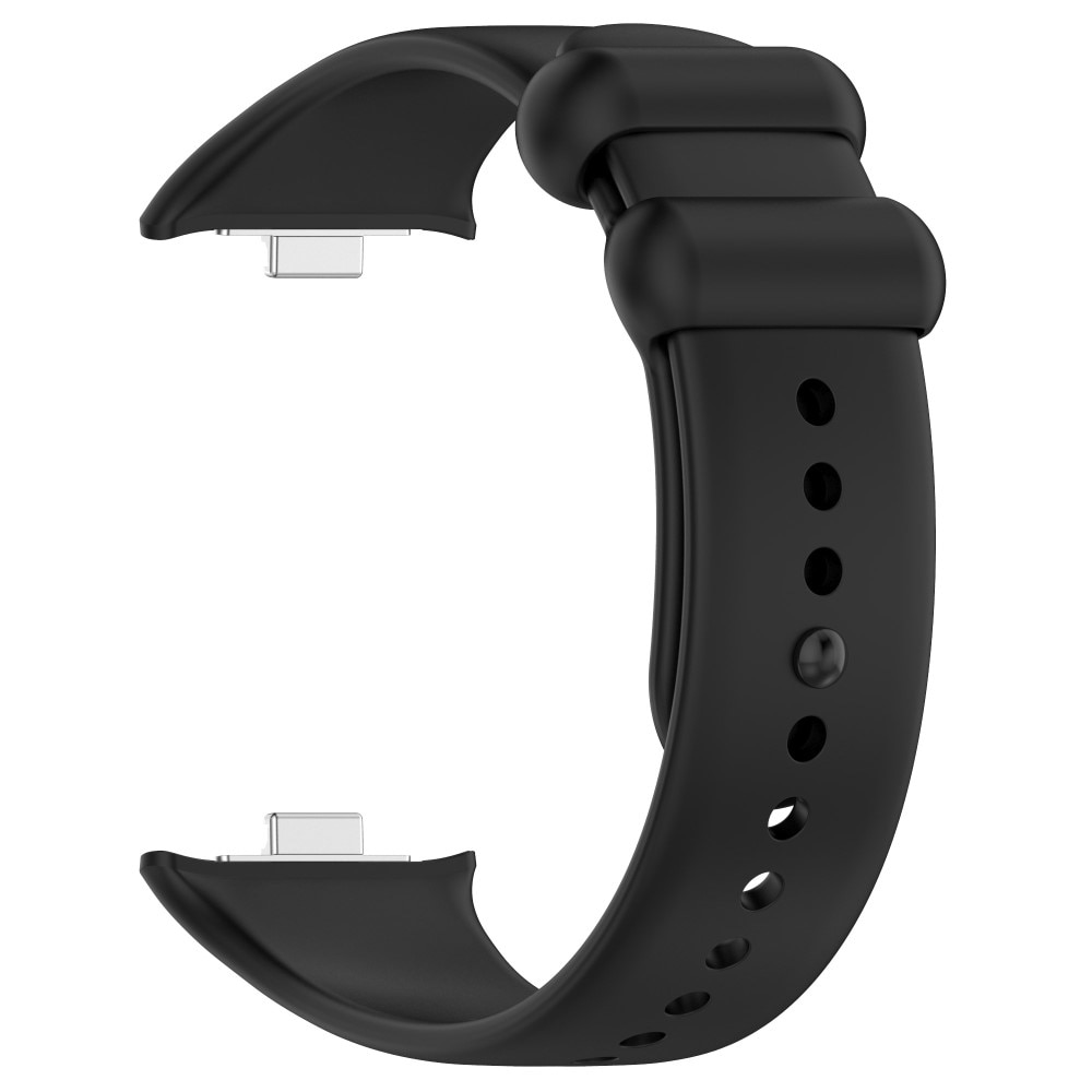 Cinturino in silicone per Xiaomi Redmi Watch 4, nero