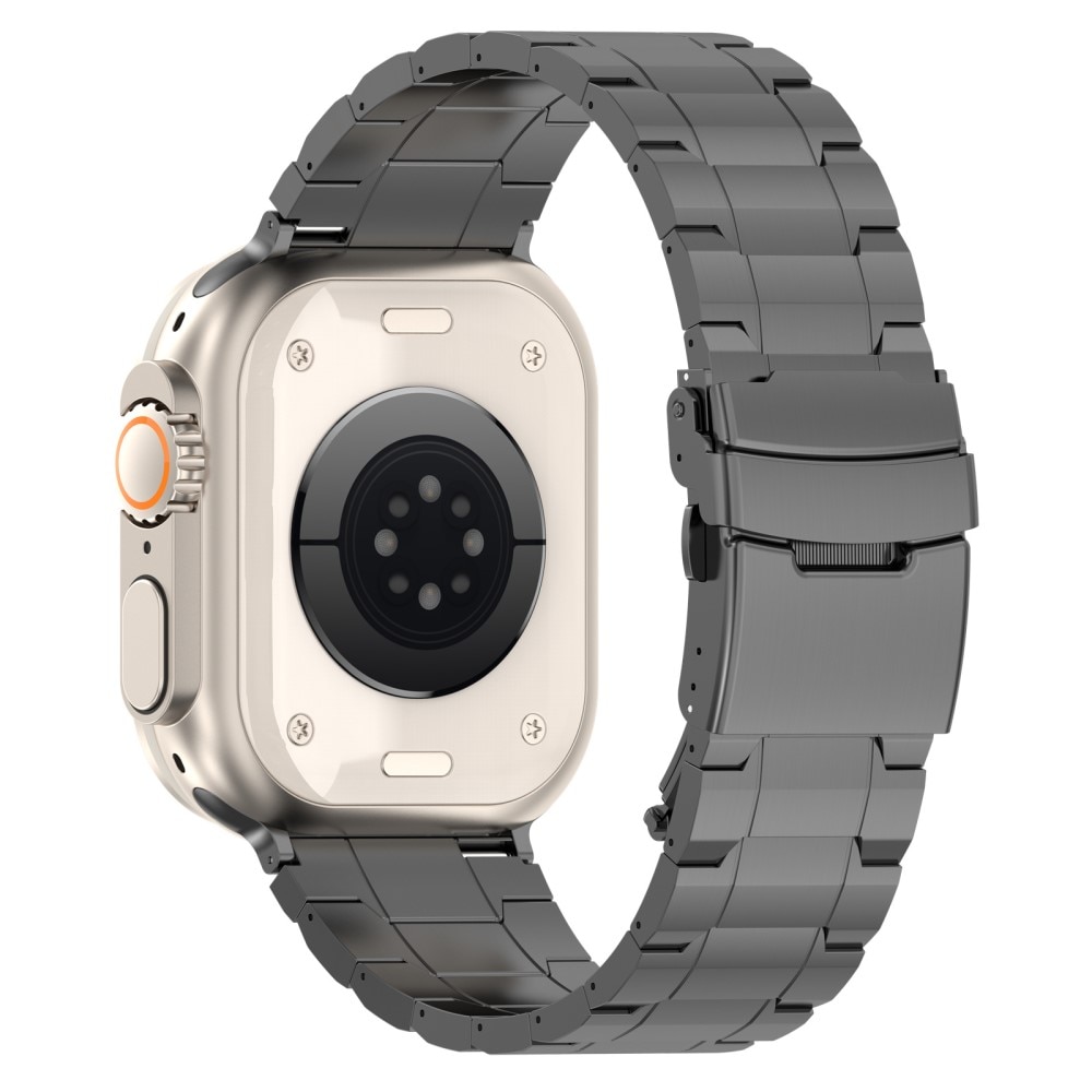 Elevate Cinturino in titanio Apple Watch 41mm Series 7, grigio